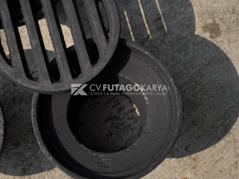 cast iron roof drain