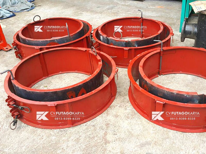 Supplier Cetakan Buis Beton Saluran Air Drainase Gorong Gorong