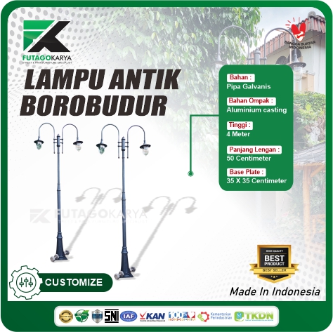 tiang lampu antik