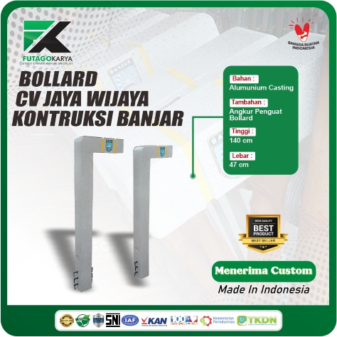 Bollard aluminium casting