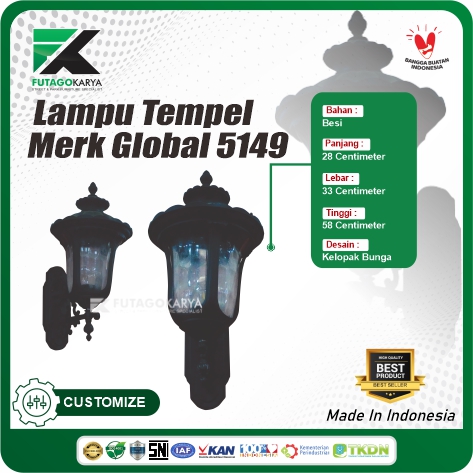 lampu tempel