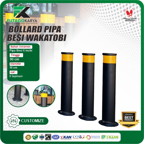 bollard trotoar