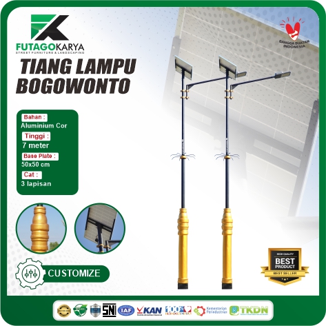 Tiang Lampu Sorot