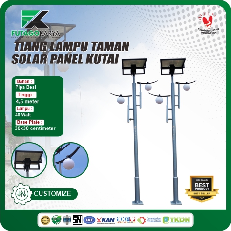 Tiang Lampu Taman