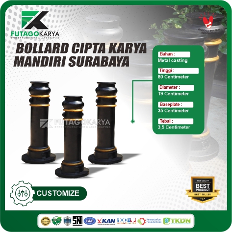 bollard pembatas jalan