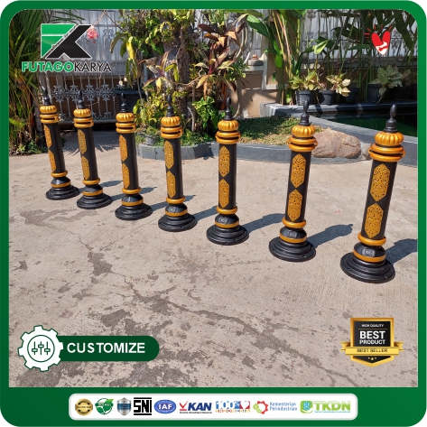 bollard trotoar