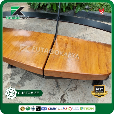 kursi taman outdoor minialis