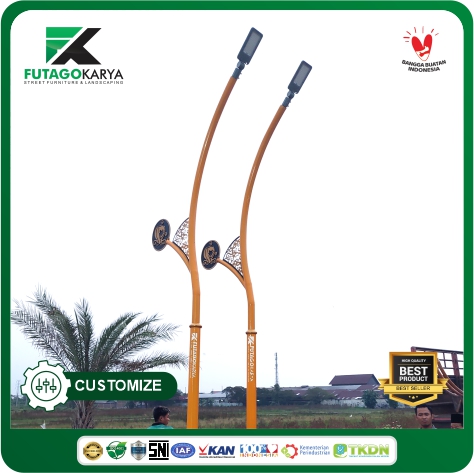 Tiang Lampu Outdoor Minimalis