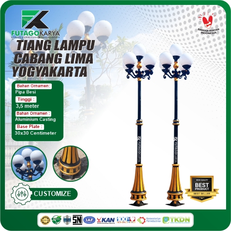 Tiang Lampu Outdoor