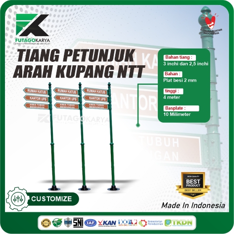 tiang penunjuk jalan