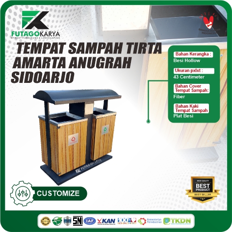 Tempat Sampah Stainless