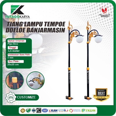 Tiang Lampu Taman