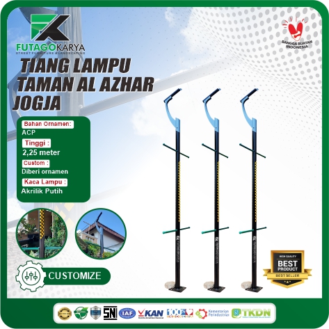 Tiang Lampu Taman