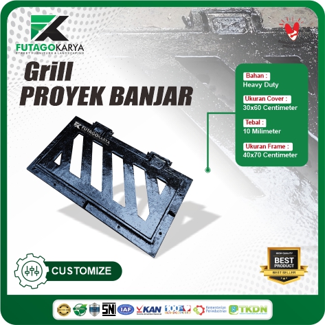 Grill Besi Saluran