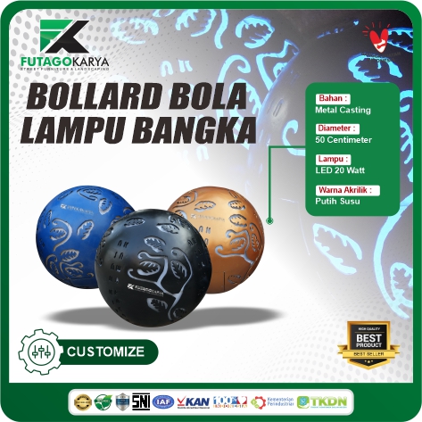 Bollard Bola Lampu