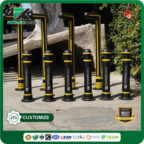 Bollard Trotoar Jalan