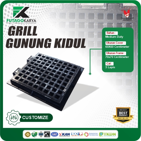 Grill Besi Penutup Saluran