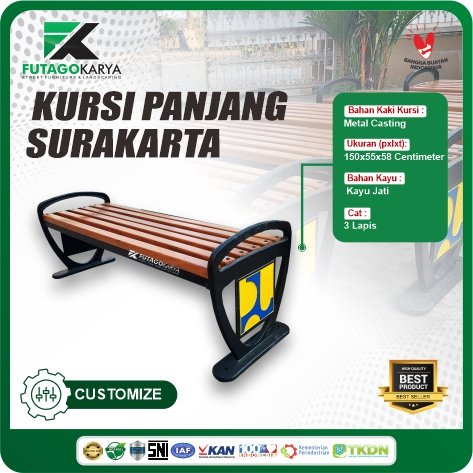 Kursi Taman Besi Cor