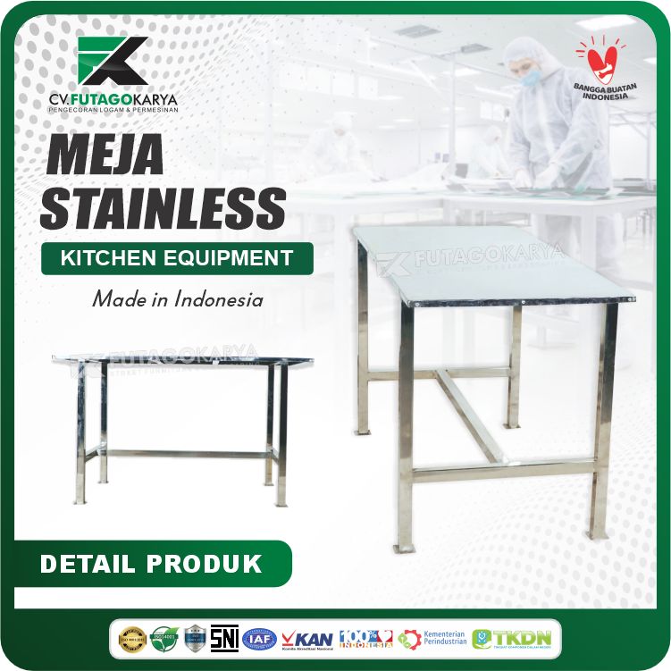 Meja Stainless