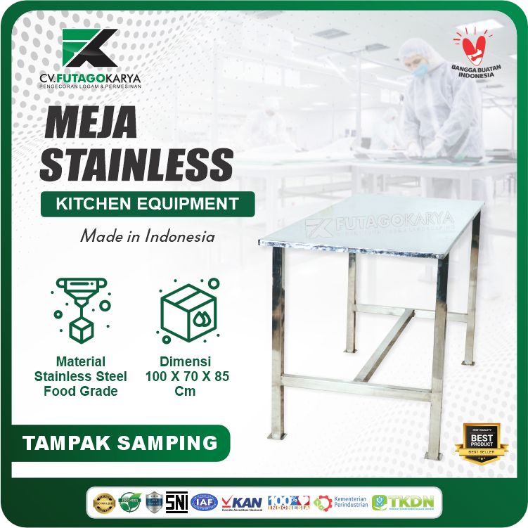 Meja Stainless