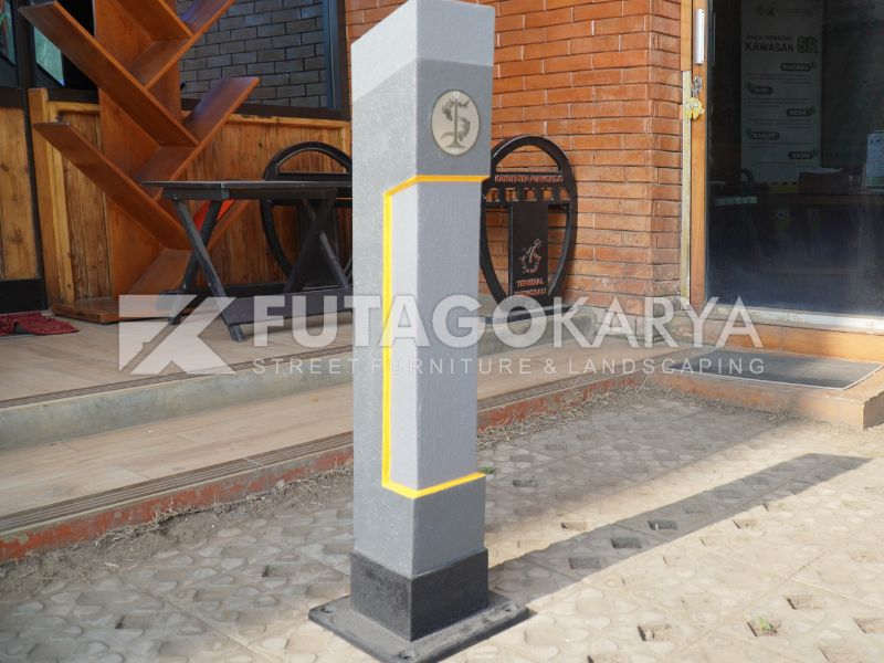 Bollard Jalan Tiang Pembatas