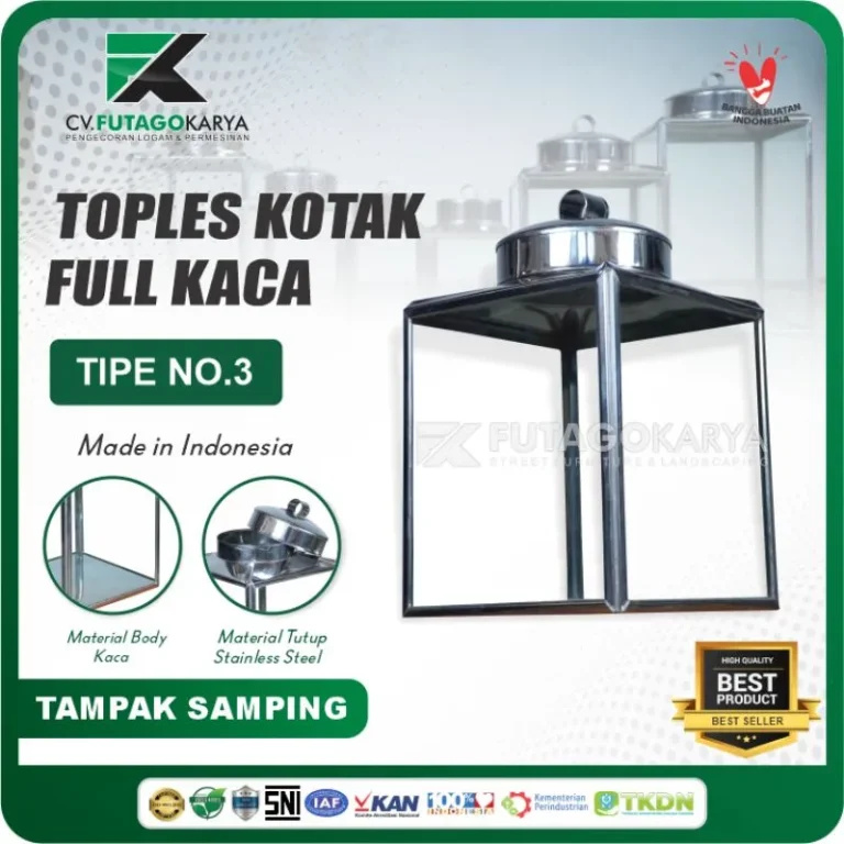 Toples Kerupuk Kaca