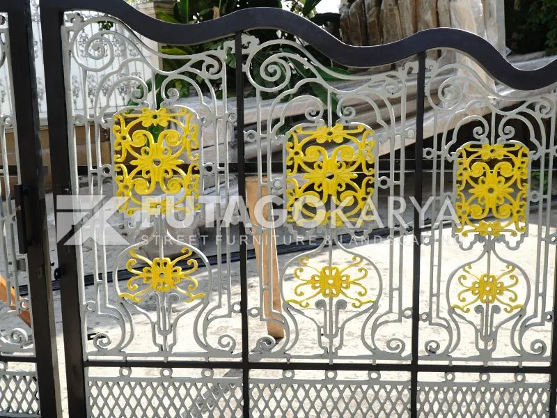 Pagar Besi Klasik Modern