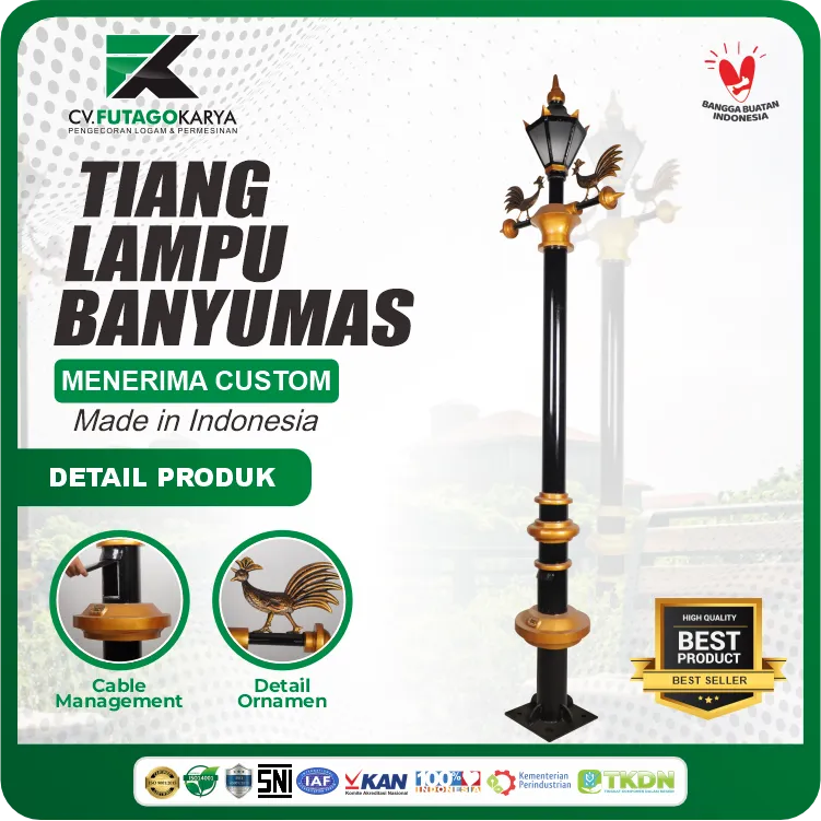 TIANG LAMPU BANYUMAS