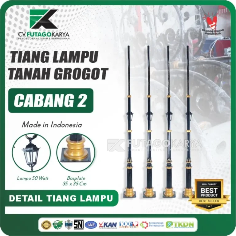 Tiang Lampu Tanah Grogot