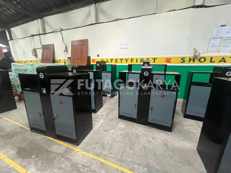 Tempat Sampah Besi Perkantoran dan Konsistensi Desain Interior Kantor