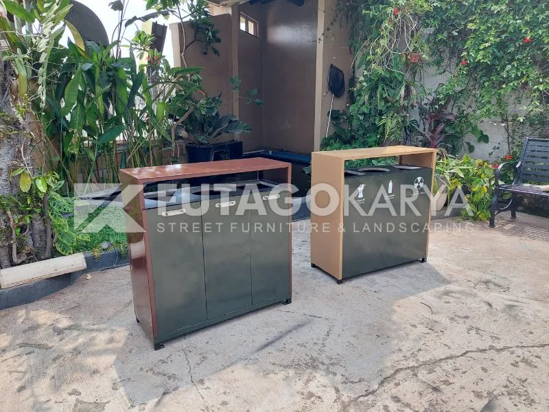 Rekomendasi Penempatan Tempat Sampah Kotak Besi