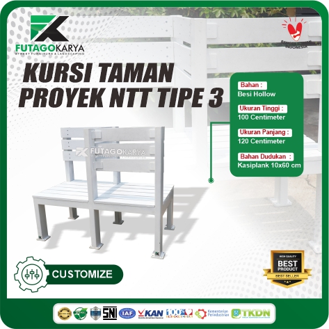KURSI TAMAN PROYEK NTT TIPE 3