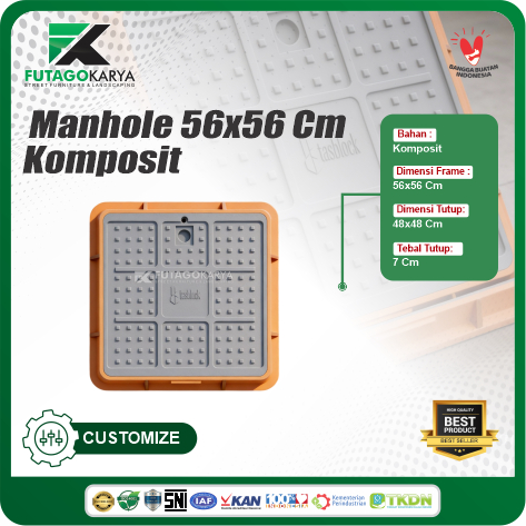 Manhole 56x56 komposit